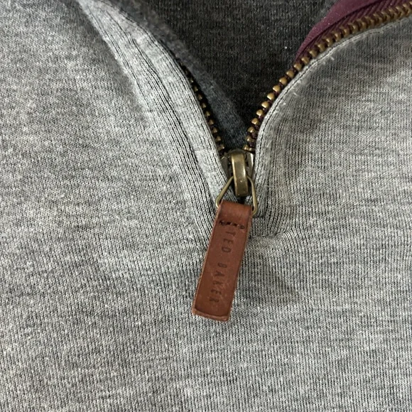 Ted Baker bevyhill quarter zip pullover sweater - Picture 6 of 13